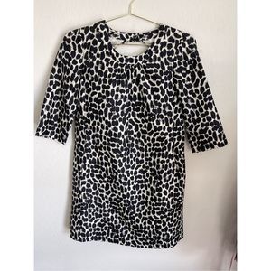 KATE SPADE Spot Pattern Silk Dress Size 4